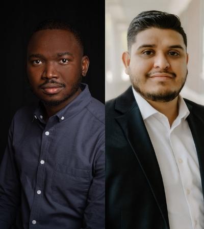 Photos of David Ornelas and Izu Mbaraonye